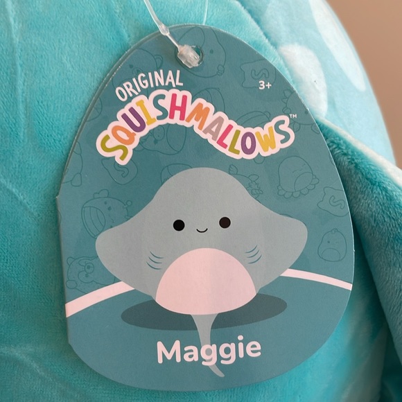 NWT 14” Maggie the Stingray Squishmallow - Picture 4 of 5